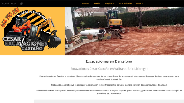 Excavacions a Barcelona