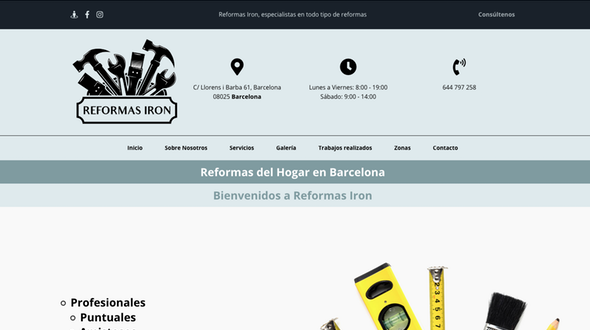 Reformas Iron, especialistas en todo tipo de reformas